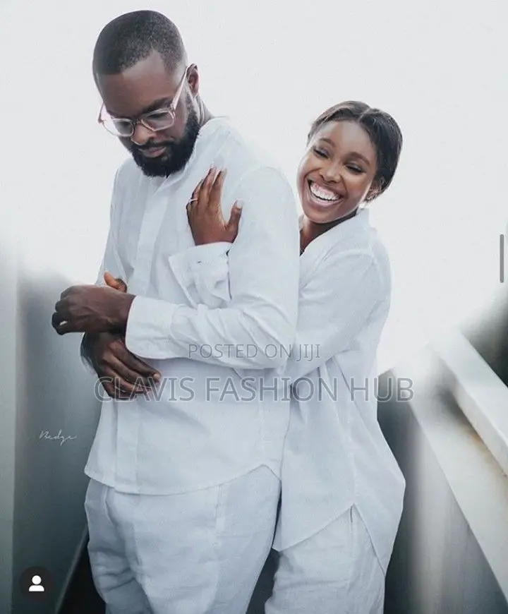 Couple Wear White Official Shirts