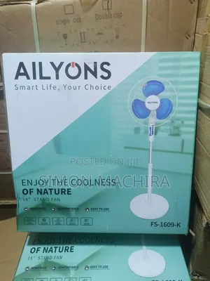 AILYONS 16 Inches Standing Fan