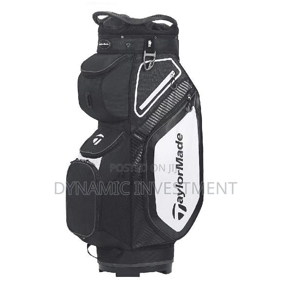 Taylormade Pro Cart Bag Black/White/Charcoal