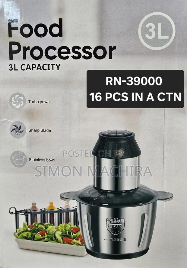 3 Litres Food Chopper. Electric Food Chopper - main view