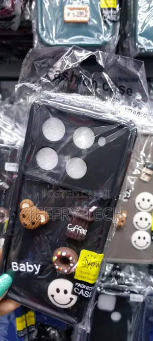 3D Bear Ball Coffee Case for Infinix Note 40 Pro 5G -Black-