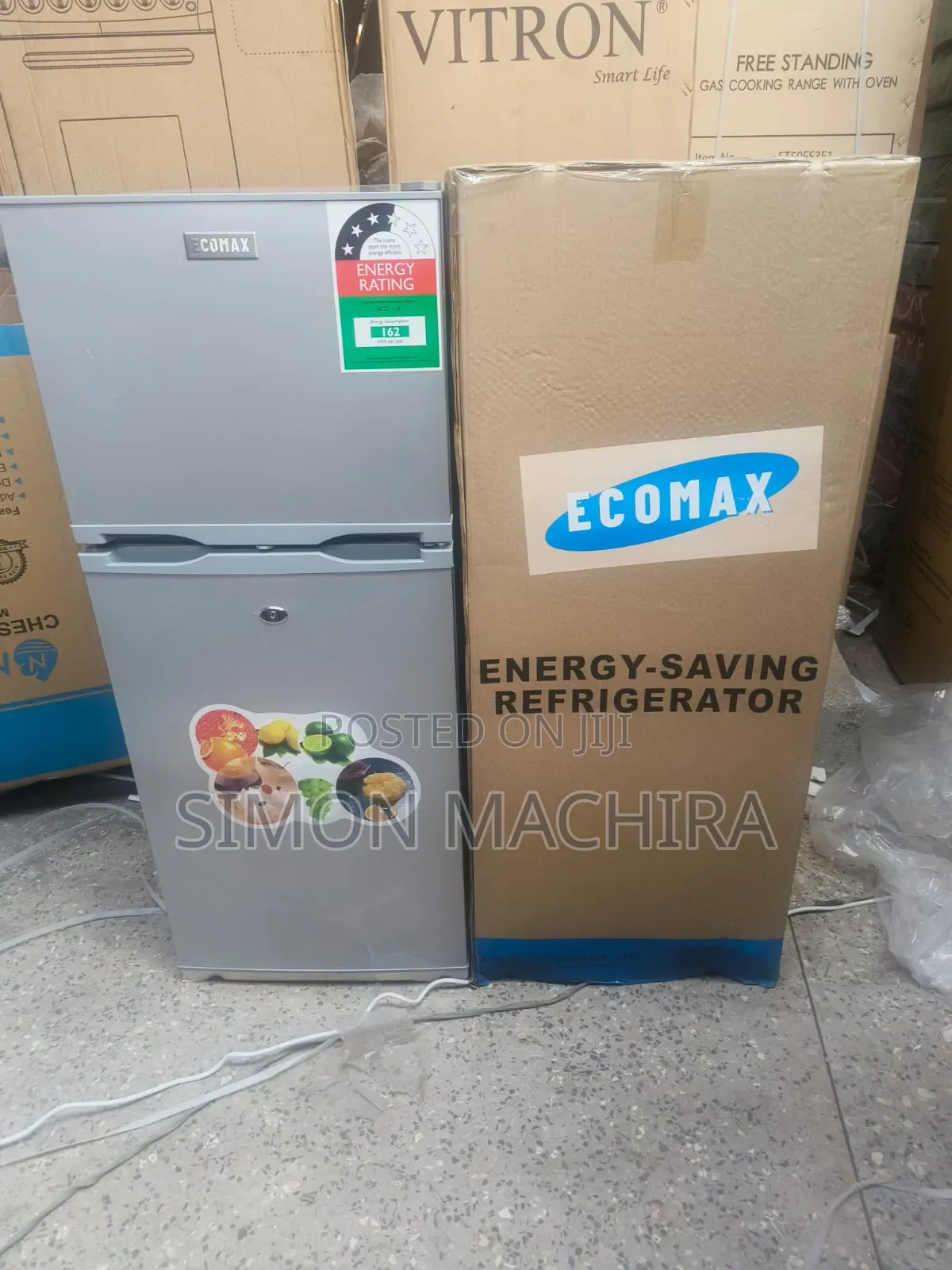 118L Fridge. Ecomax 118L Refrigerator