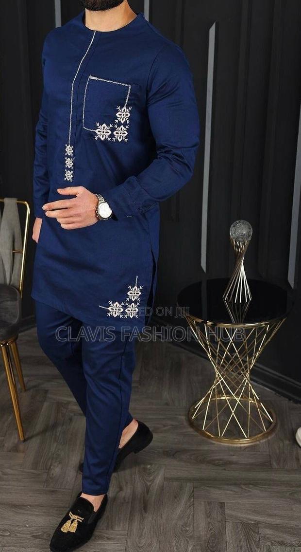 African Men Shirt With Embroidery