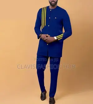 African Men Shirt With Embroidery
