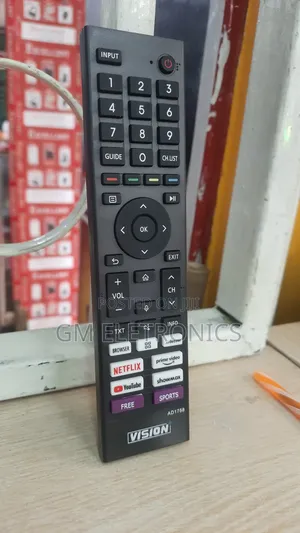 New Vision+ Vidaa Smart TV Replacement Remote Control