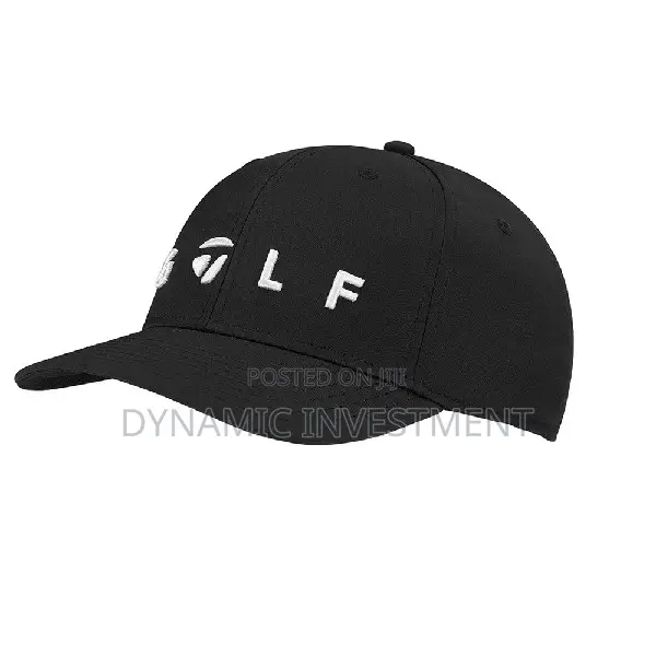 Taylormade Lifestyle Adjustable Golf Logo Hat – Black