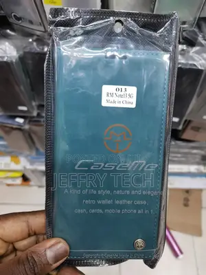 Leather Flip Case Cover for Redmi Note 13 Pro 5G -Green