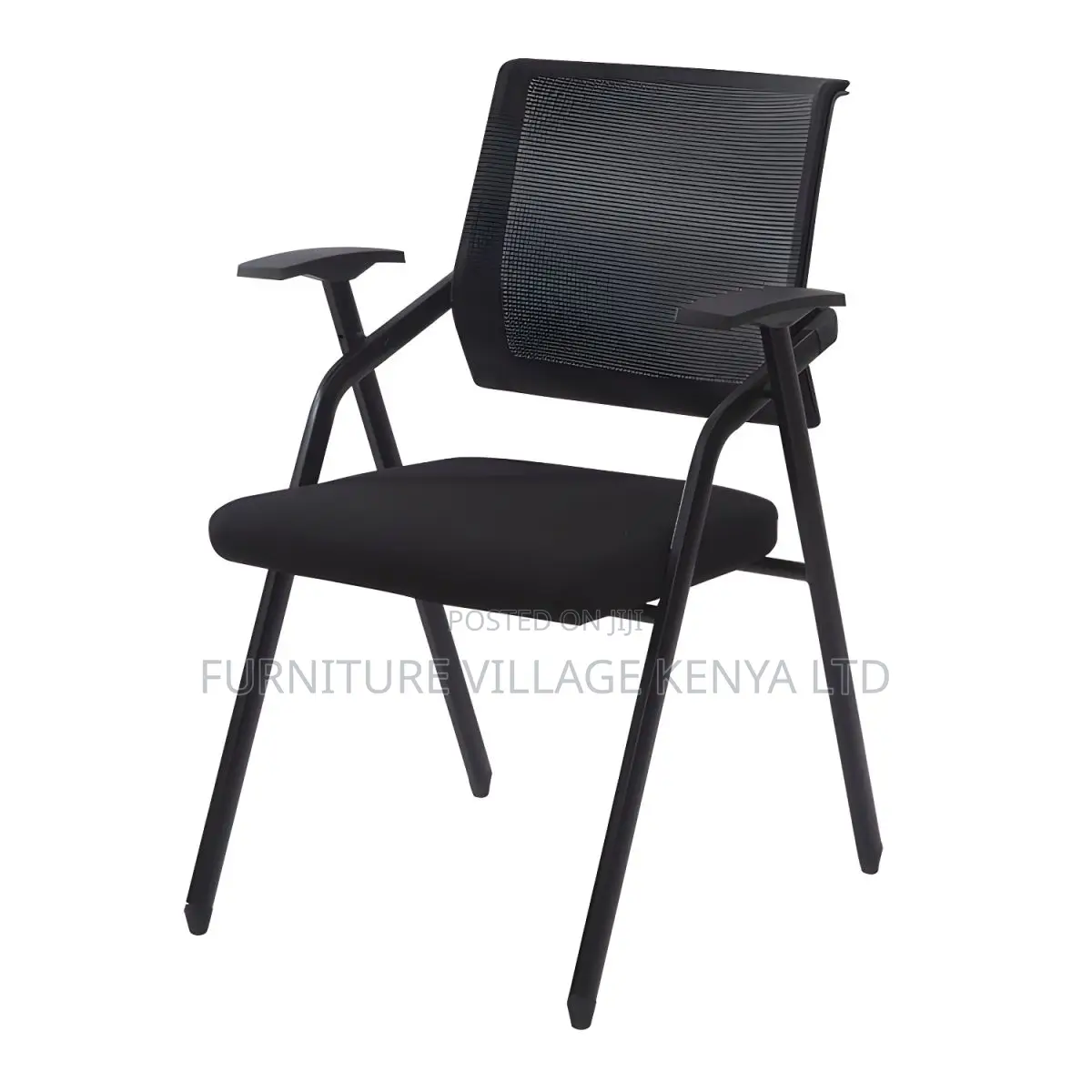 Foldable Study Seat -Mid Back Mesh Conference Chair
