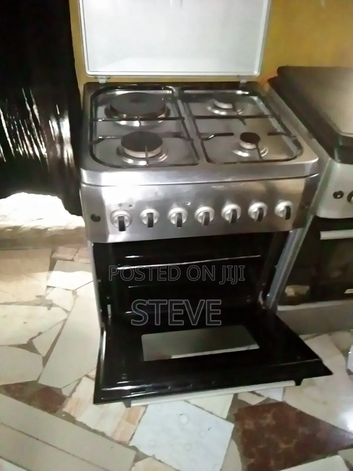 Exuk Von 3+1,S. Steel, 60x60, Electric Baking Oven+Grill,