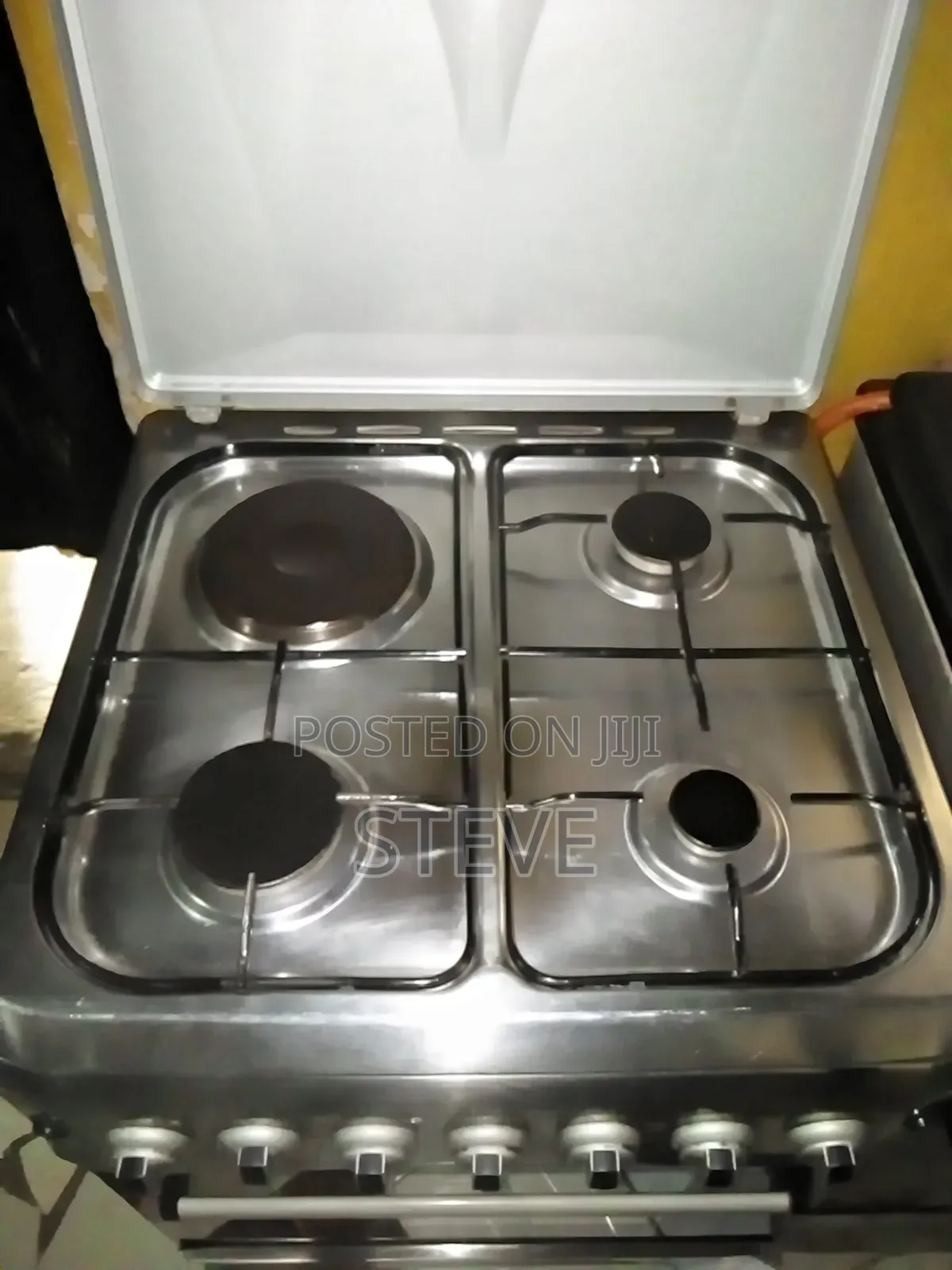 Exuk Von 3+1,S. Steel, 60x60, Electric Baking Oven+Grill,