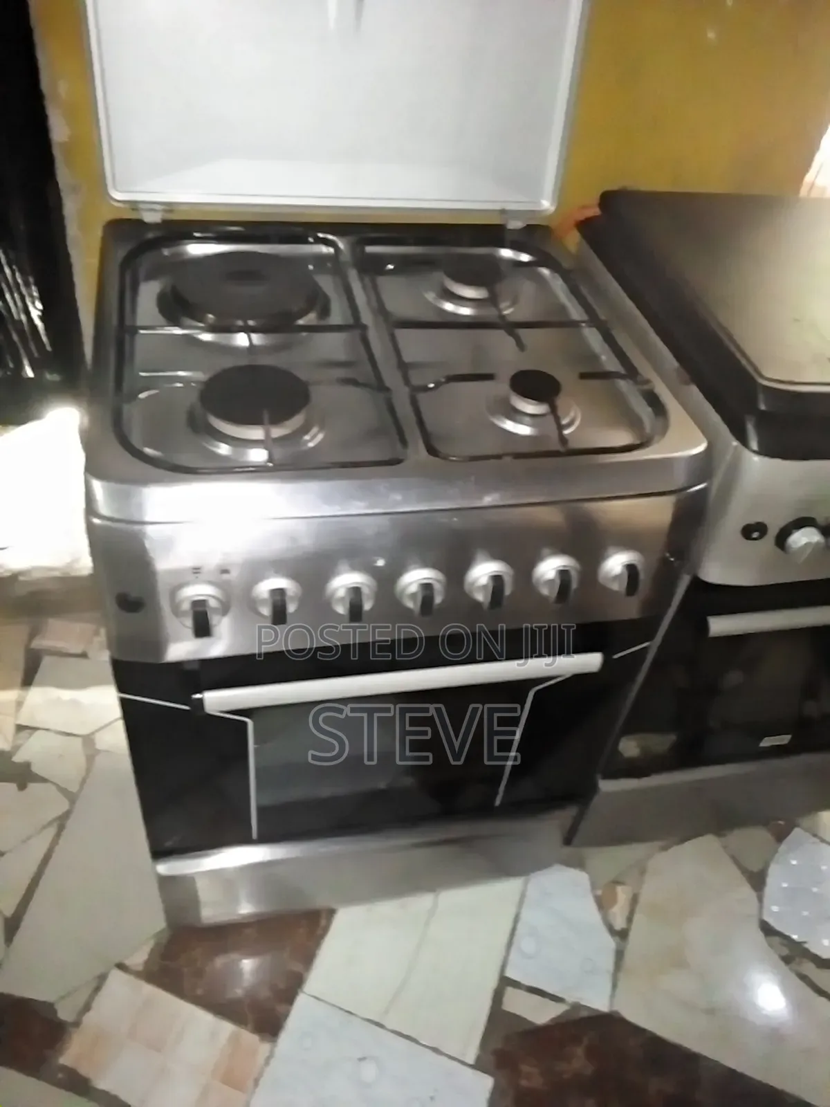 Exuk Von 3+1,S. Steel, 60x60, Electric Baking Oven+Grill,