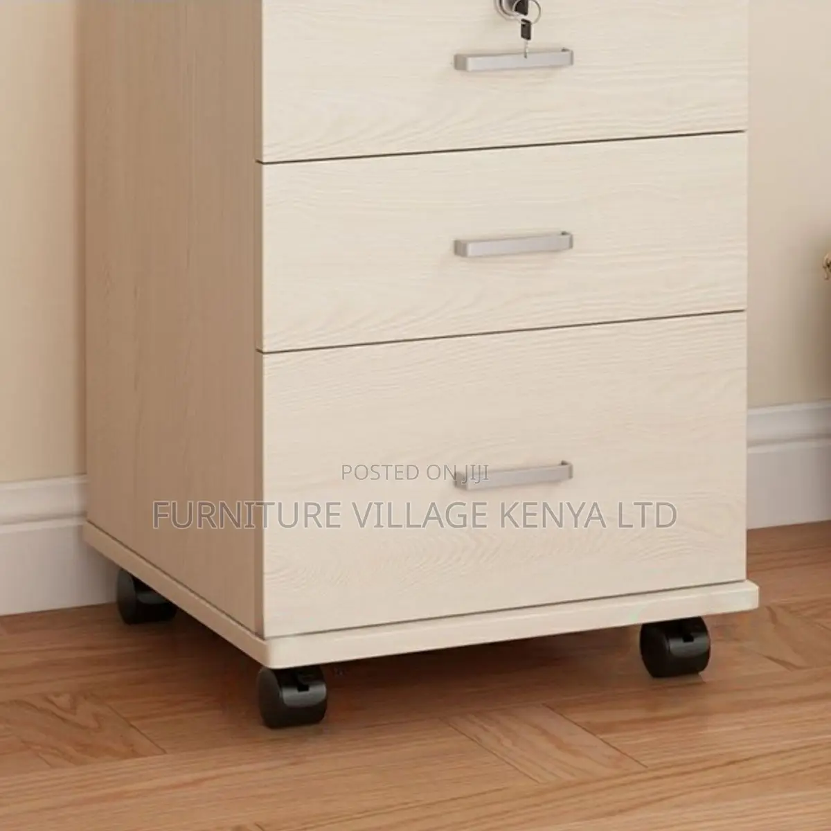 Office Cabinet -Vertical Filing Cabinet With Key Lock