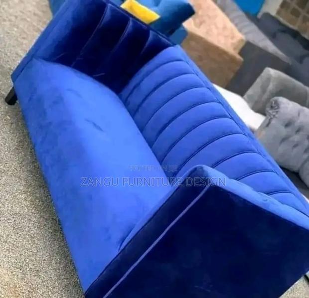 Smart Blue Sofa - main view