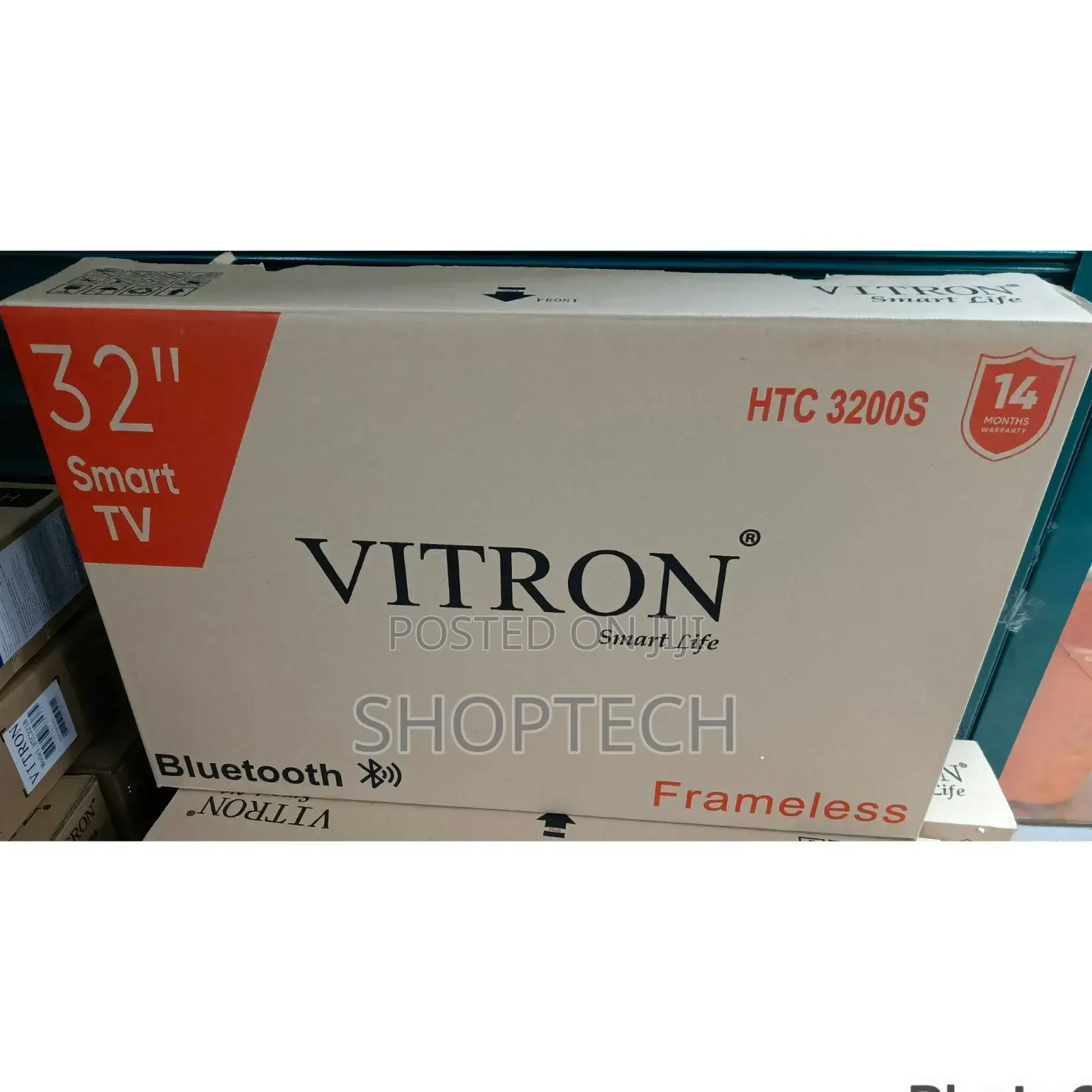 Tv Tv 32"Smart Vitron Frameless With Bluetooth