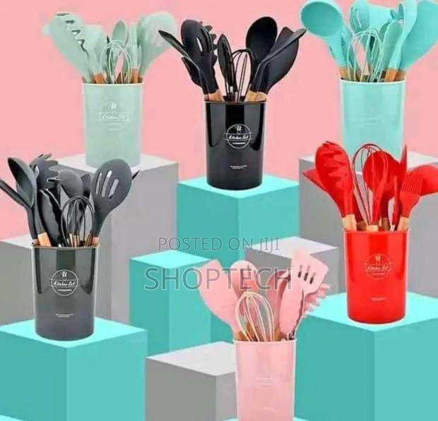 Silicone Spoons/ 11pcs Silicon Spoon