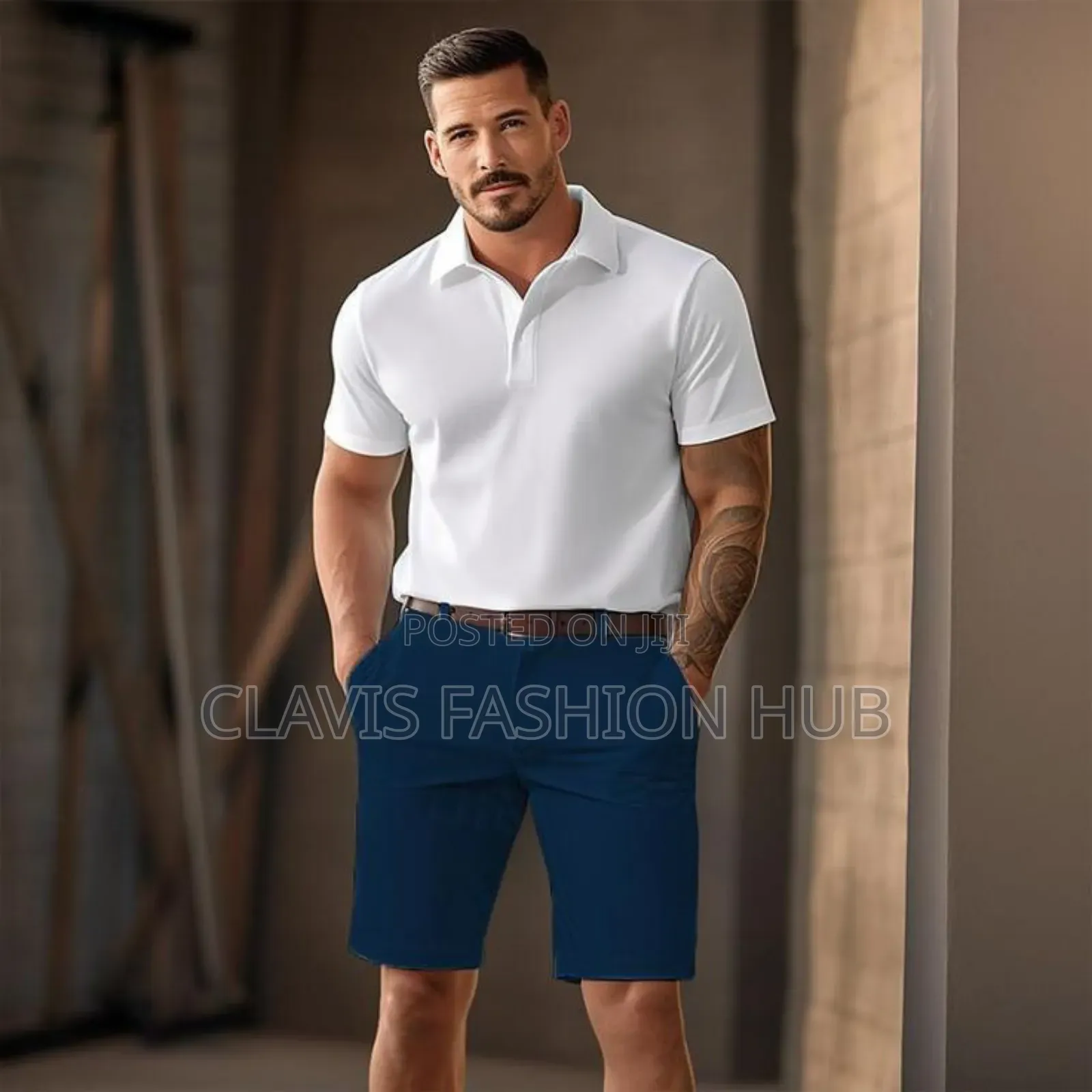 Men Plain Short