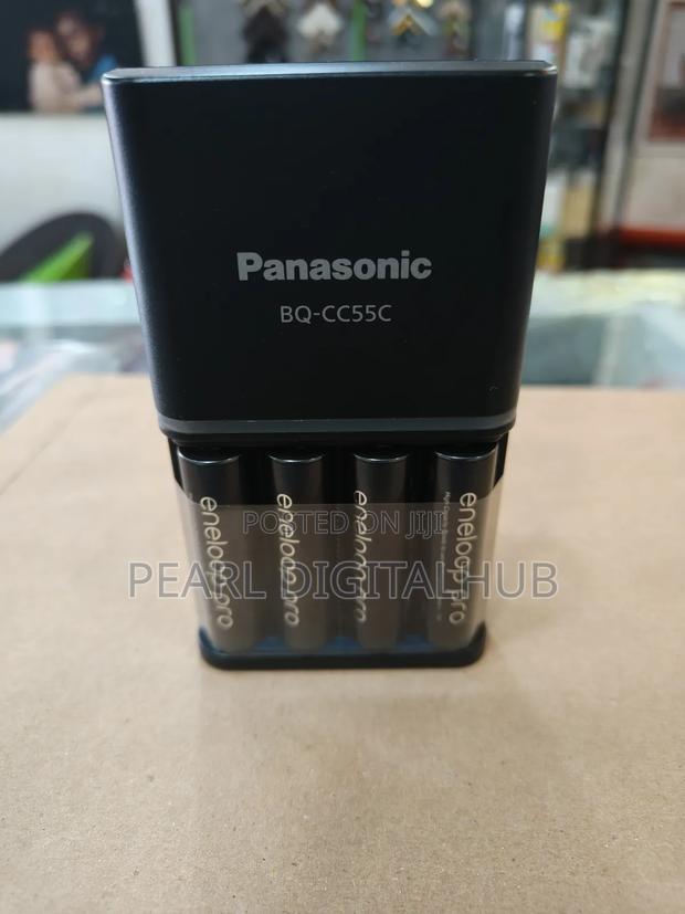 Panasonic Charger Plus 4cells AA Rechargeable Battery
