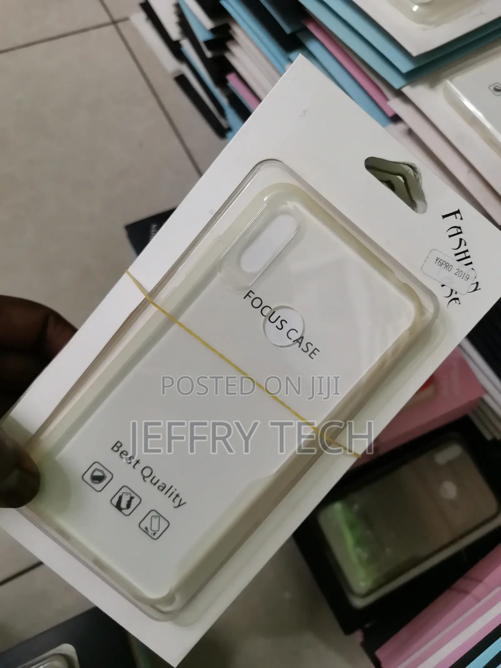 Huawei Y6 Pro 2019 Case Crystal Clear Transparent Silicone G