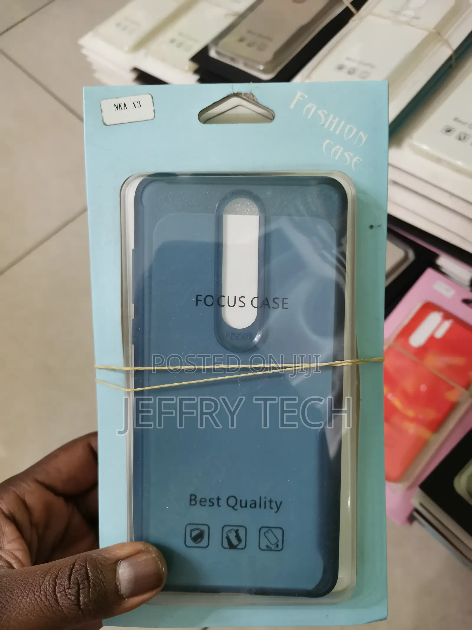 Transparent Back Cover Compatible for Nokia 3.1 Plus (Nokia