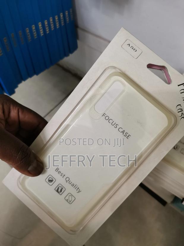 Samsung Galaxy A50 Transparent Bumper Case - Clear Case Cove - thumbnail 2