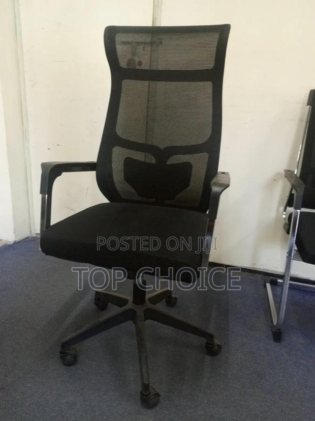 Headrest High Back Office Chair - thumbnail 2