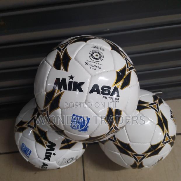 Mikasa Football Mikasa Leather Ball