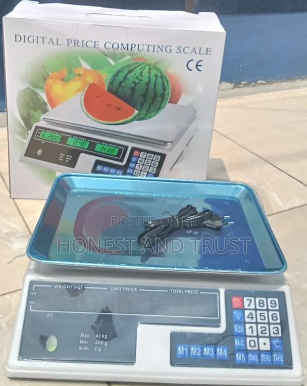 40 Kg Armless Computing Scale - main view