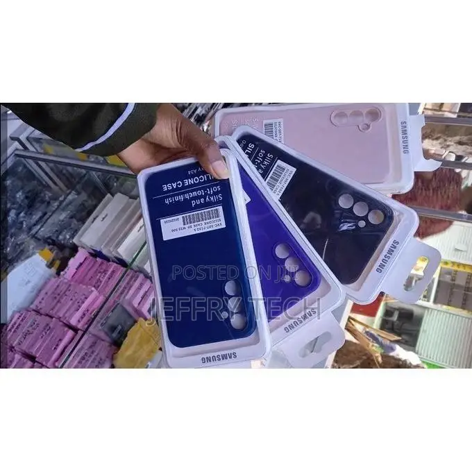 Silicon Black Cover/Case Samsung A34 5g 