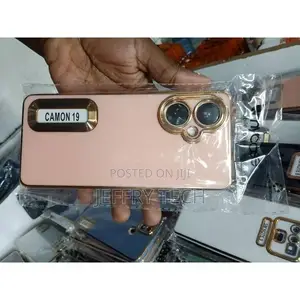 Golden Shiny Phone Case /Fancy Case Camon 19