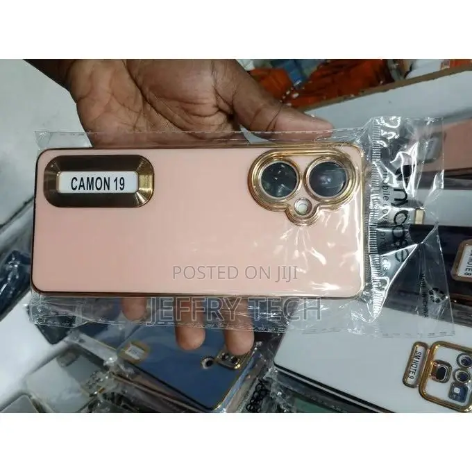 Golden Shiny Phone Case /Fancy Case Camon 19