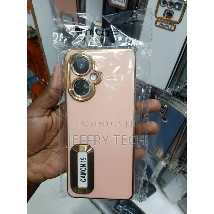 Golden Shiny Phone Case /Fancy Case Camon 19
