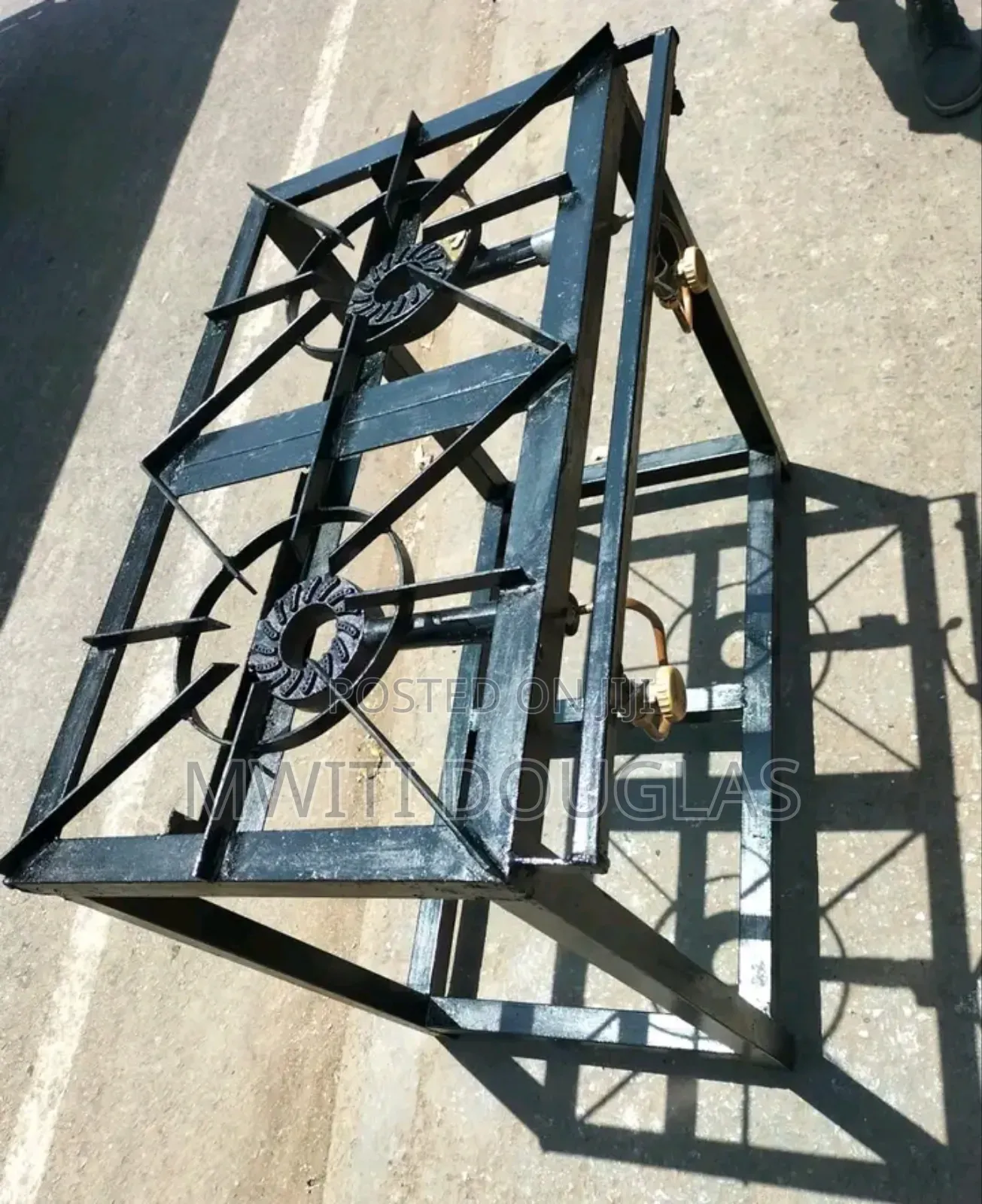 Mild Steel Precious Two Burner Gas Cooker