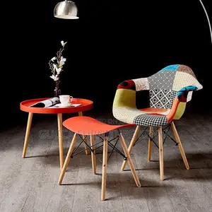 Office Chairs: Arm Rest Patchwork Eames Chair