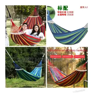 *Stripped Outdoor Hammock