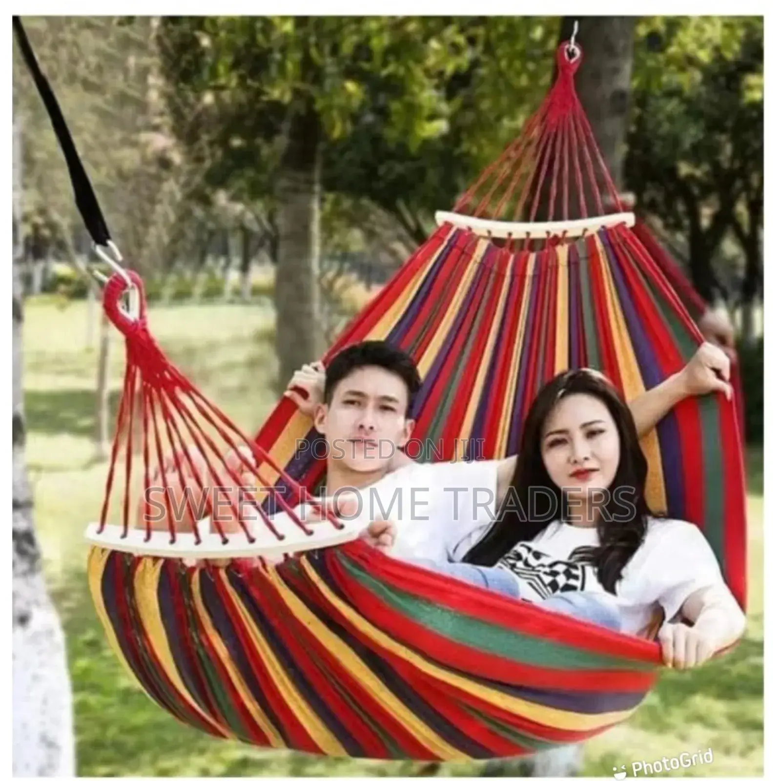 *Stripped Outdoor Hammock*