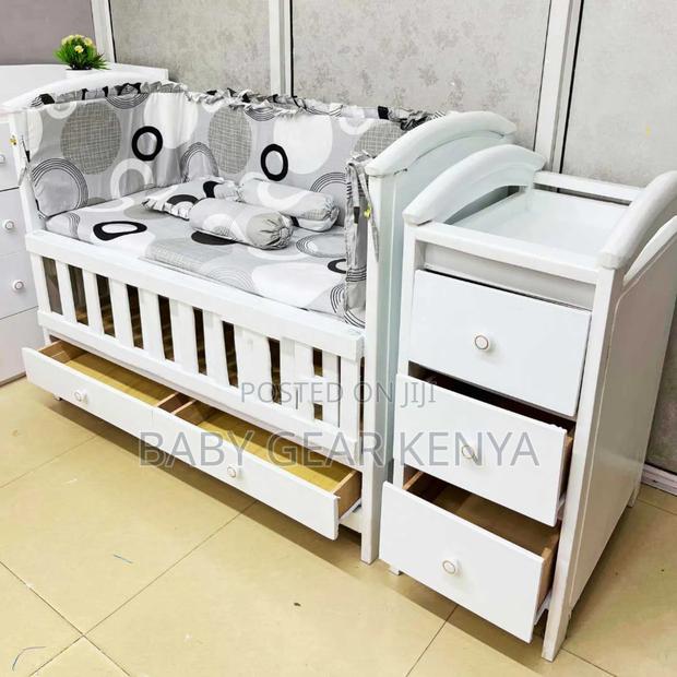 Cot Plus Drawers*Baby Cot - main view