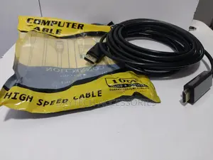 5 Meters Displayport Cable With Latches M/M Black