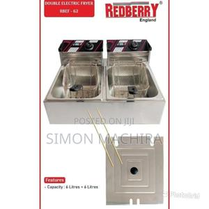 Electric Double Deep Fryer Redberry - thumbnail 2