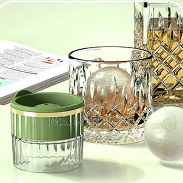 2 in 1 Ice Cube Maker With Tray and Ball Make - thumbnail 4