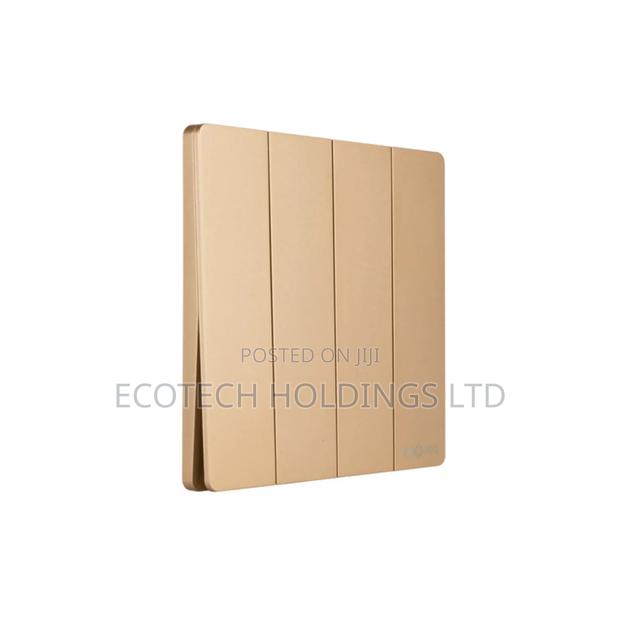 Executive 4 Gang 2 Way Switches(Gold) Sqw3