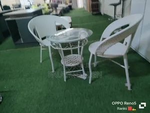 Outdoor Dining Table With Two Outdoor Chairs