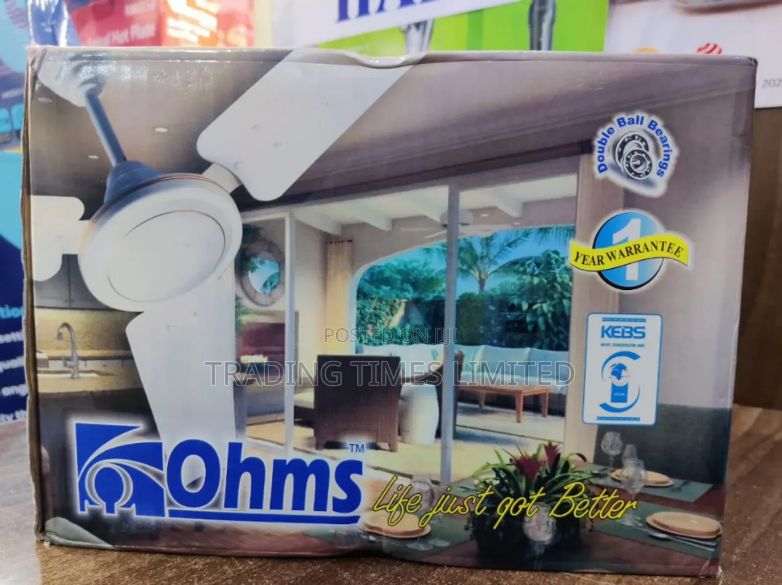 Ohms 36" Ceiling Fan