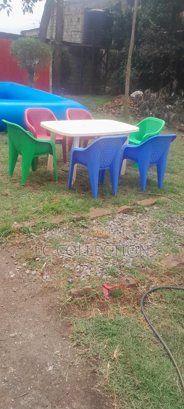 6 Seater Table and Chairs Set