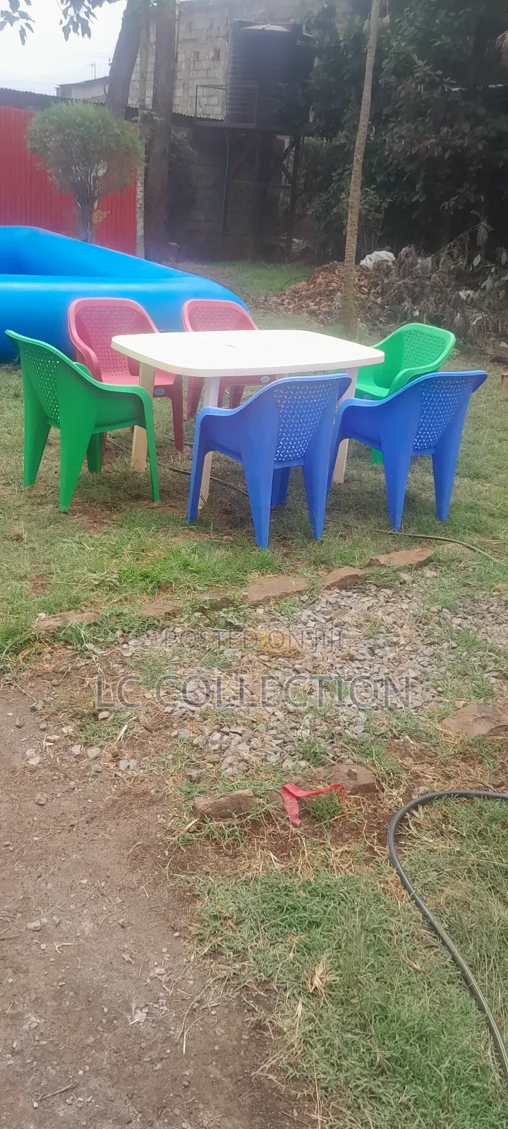 6 Seater Table and Chairs Set