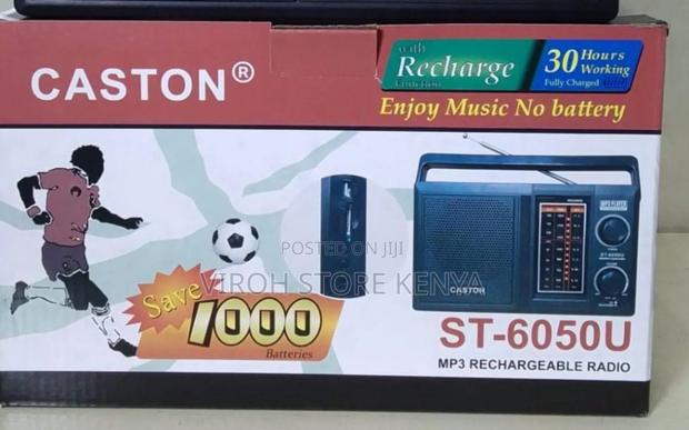 Caston Radio ST 6050 Rechargeable Radio - main view