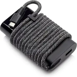 New 65W USB C Type-C Slim Charger Adapter for Laptop