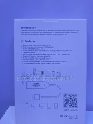 High Speed 3.0 Usb Capture Card Display 36 Bit Color