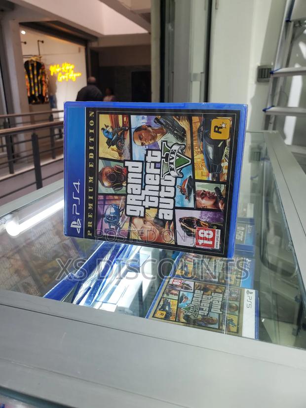 Grand Theft Auto Five Playstation 4! - main view