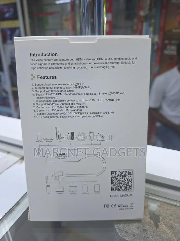 New Generation 2 in 1 Usb 3.0 Usb Type C Capture Card - thumbnail 3