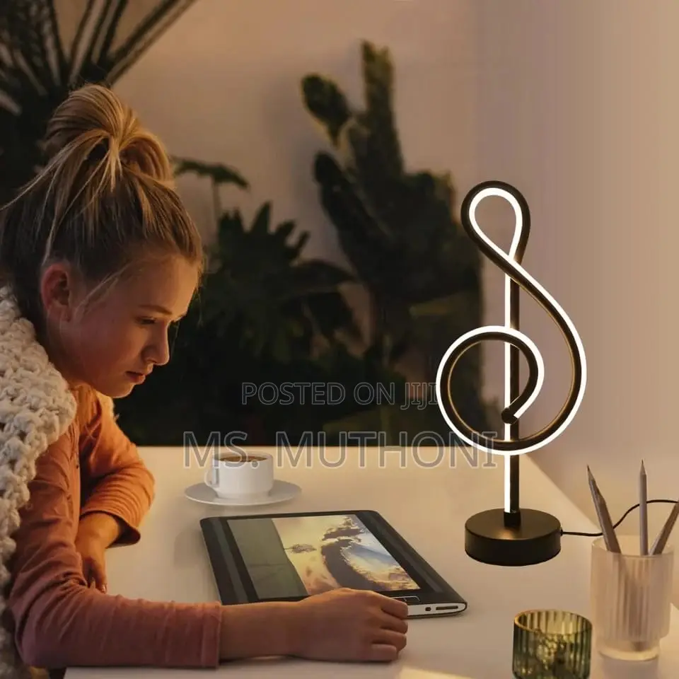 Rechargeable Spiral Table Lamp